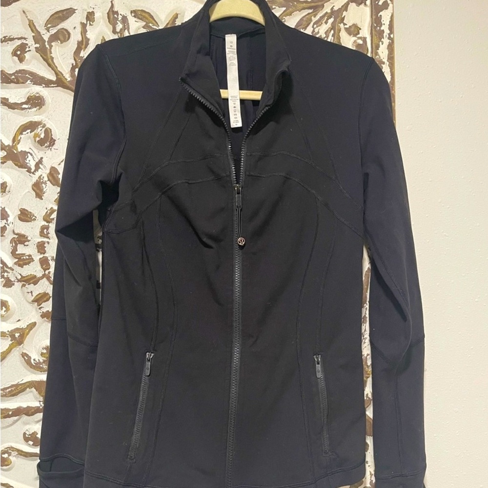 Black Lululemon Define Jacket size 10